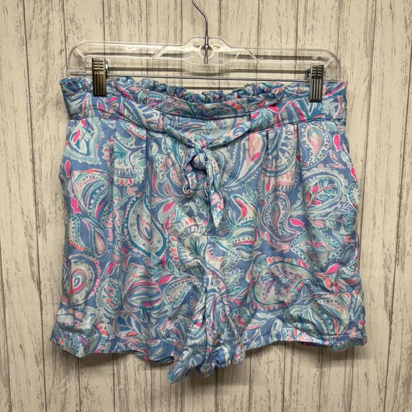 Lilly Pulitzer Pants - Womens Size S Lilly Pulitzer Paisley Print Shorts EUC
